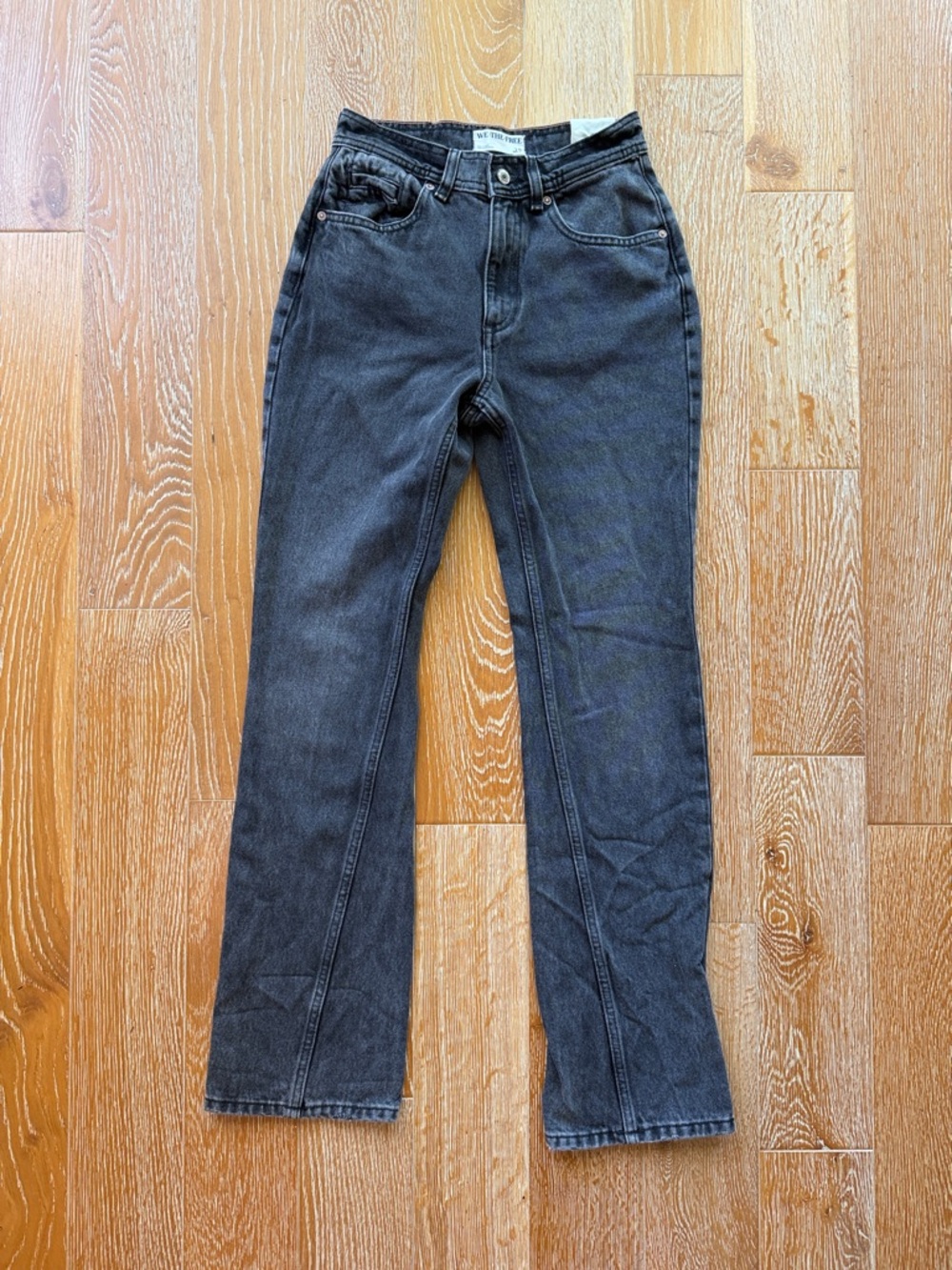New We The Free Black Flare High-Rise Jeans